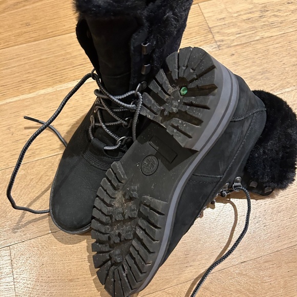 Timberland Womens Black Courmayeur Valley 6 Timberland Courmayeur Waterproof Boots Black